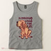 Bloodhound A Friend For Life Tank Top thumb 2