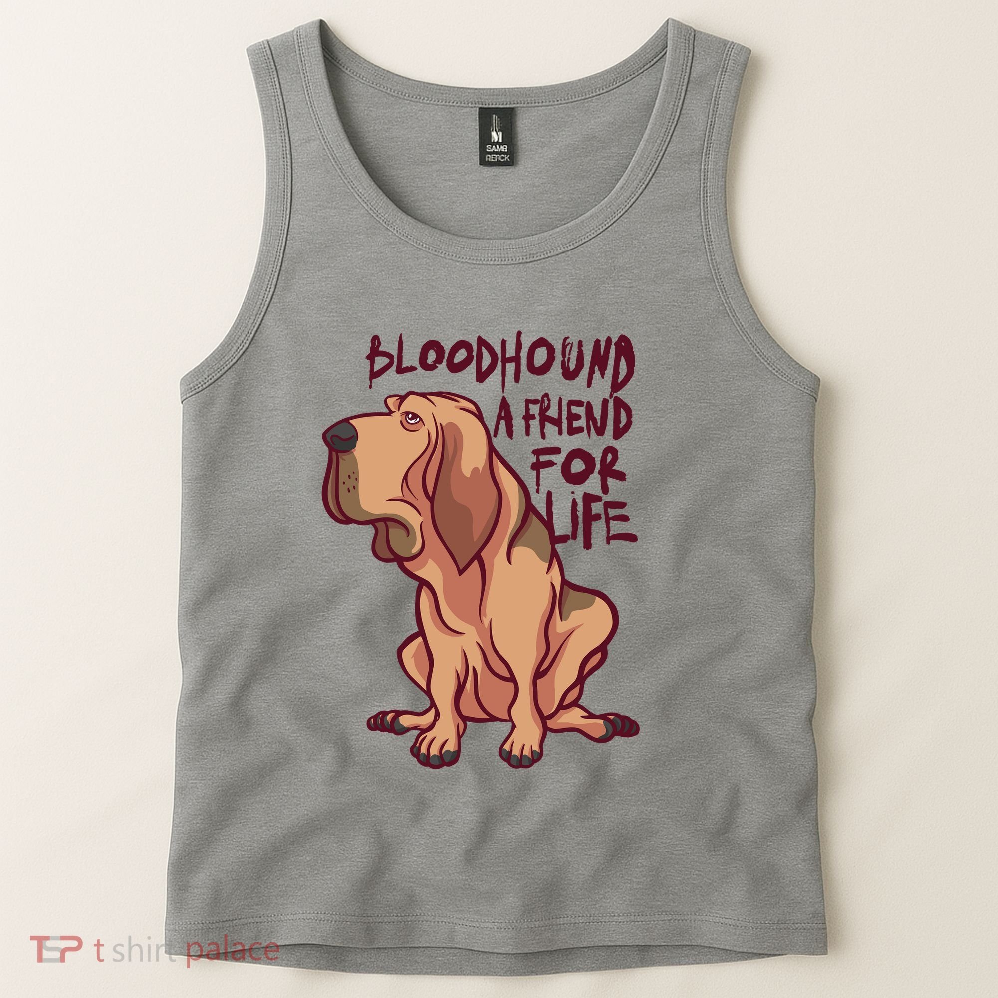 Bloodhound A Friend For Life Tank Top