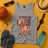 Bloodhound A Friend For Life Tank Top thumb 4