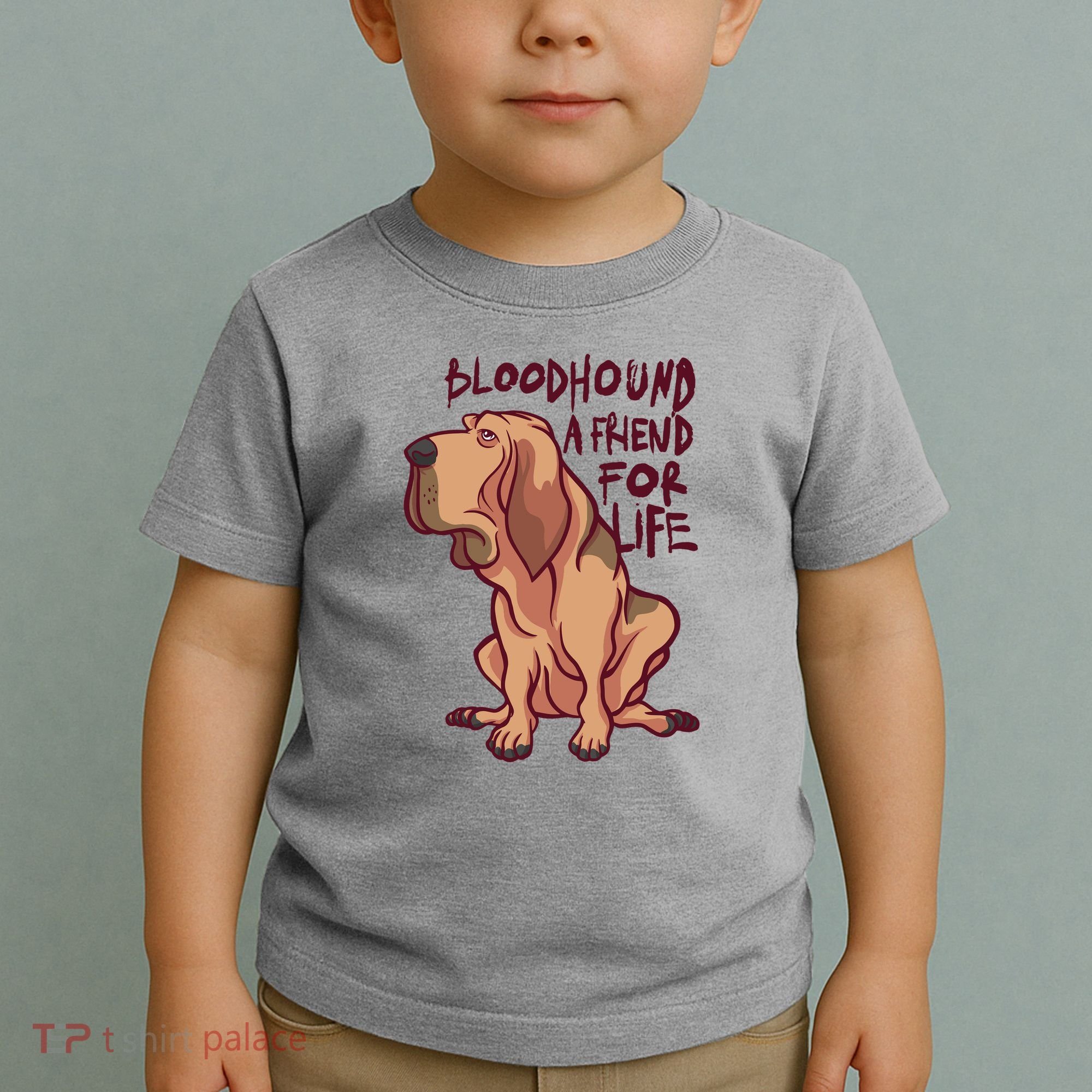 Bloodhound A Friend For Life Toddler T-Shirt