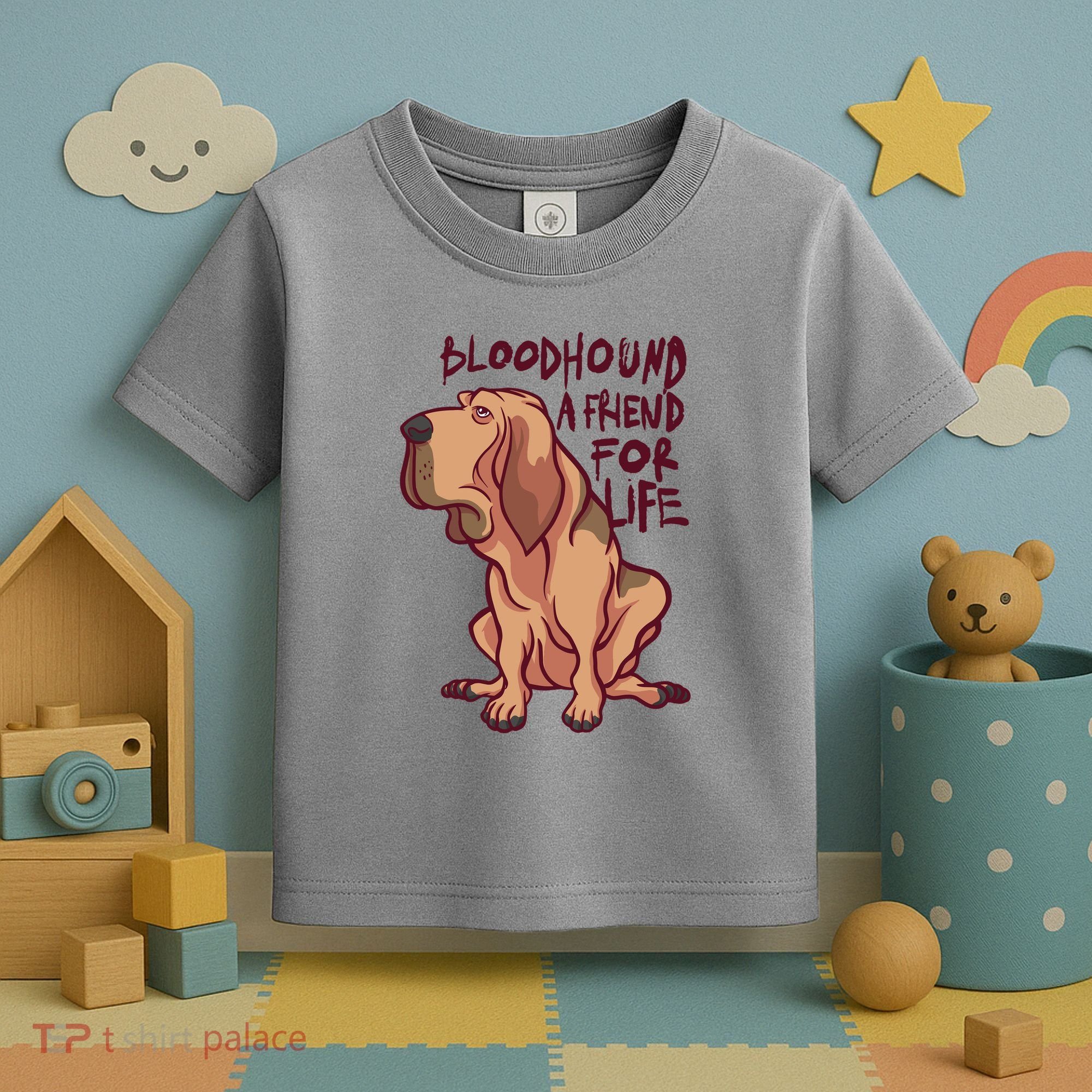 Bloodhound A Friend For Life Toddler T-Shirt