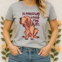 Bloodhound A Friend For Life Women's T-Shirt thumb 2