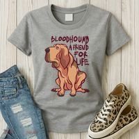 Bloodhound A Friend For Life Women's T-Shirt thumb 3