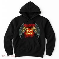 Bloody Bat Pumpkin Halloween Hoodie thumb 0