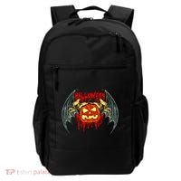 Bloody Bat Pumpkin Halloween Backpack thumb 0