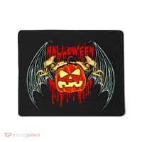 Bloody Bat Pumpkin Halloween Mousepad thumb 0