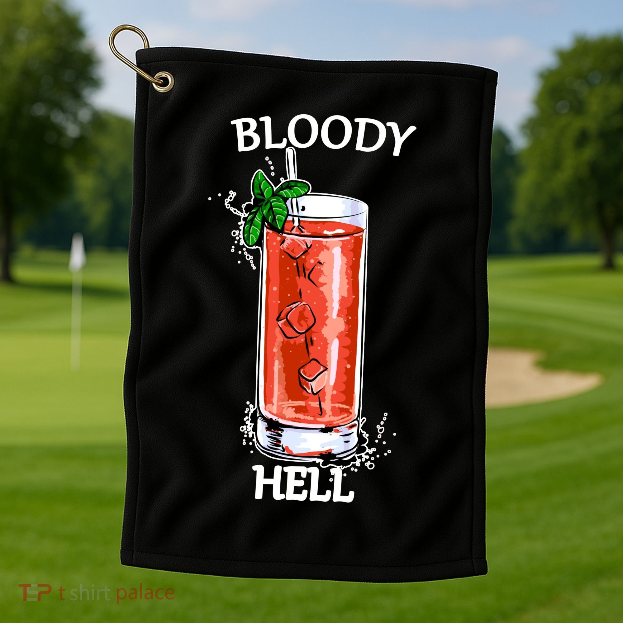 Bloody Hell Golf Towel