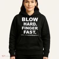 Blow Hard Finger Fast Flute Hoodie thumb 5