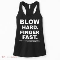 Blow Hard Finger Fast Flute Women's Tank Top thumb 0