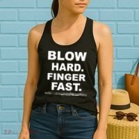Blow Hard Finger Fast Flute Women's Tank Top thumb 2