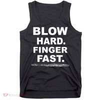 Blow Hard Finger Fast Flute Tank Top thumb 0
