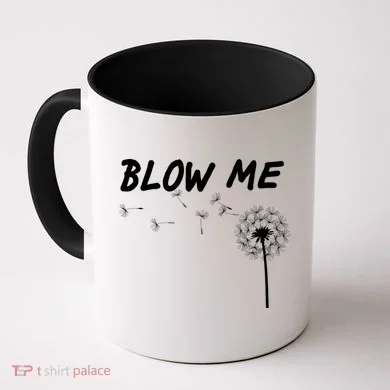 Blow Me Dandelion Coffee Mug