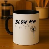Blow Me Dandelion Coffee Mug thumb 4