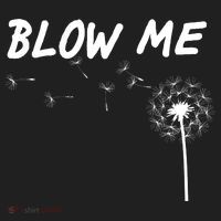 Blow Me Dandelion Golf Towel thumb 3