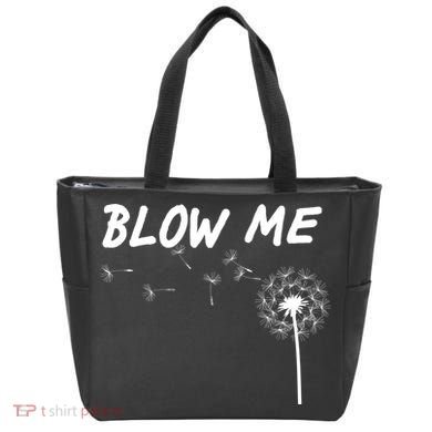 Blow Me Dandelion Tote Bag