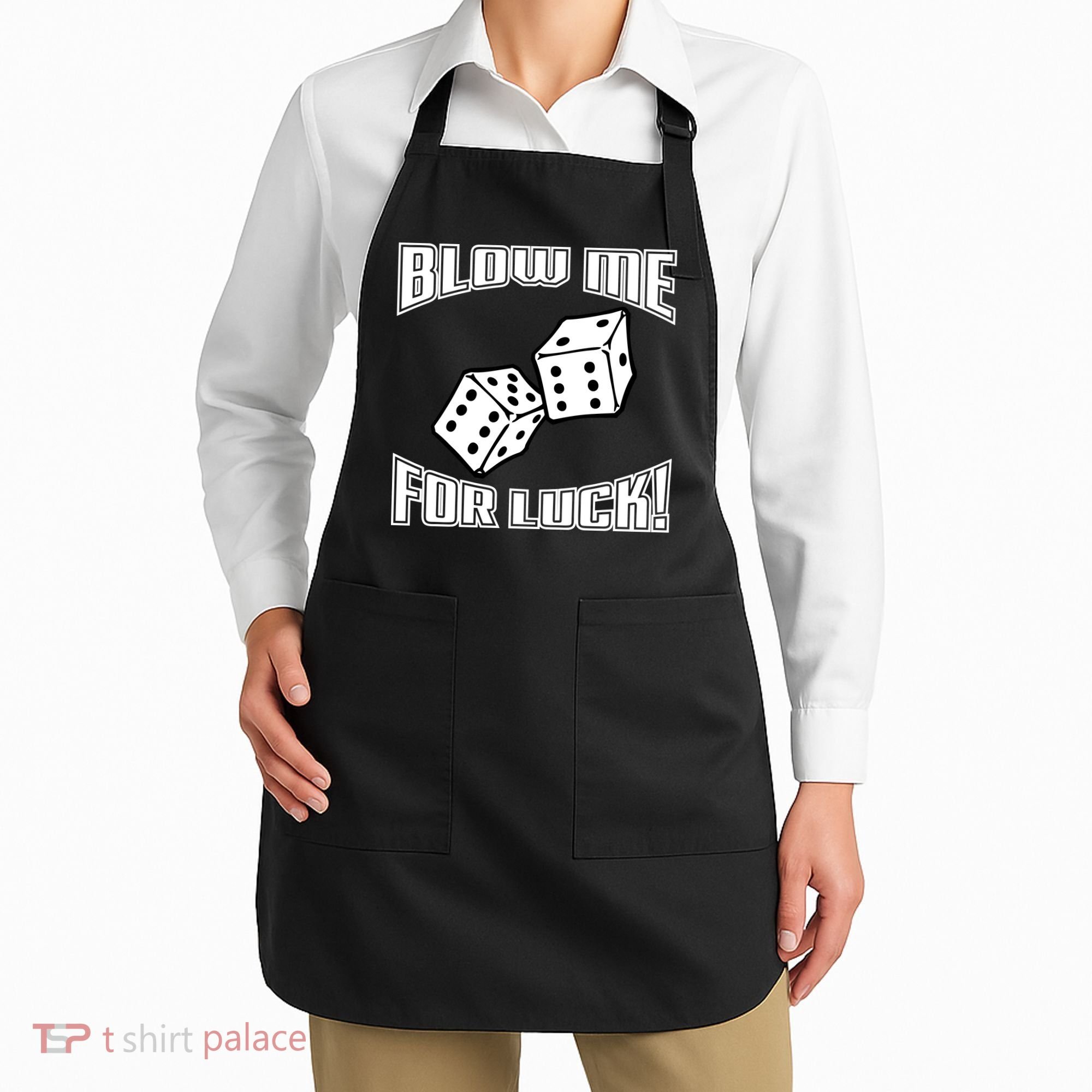 Blow Me For Luck Apron