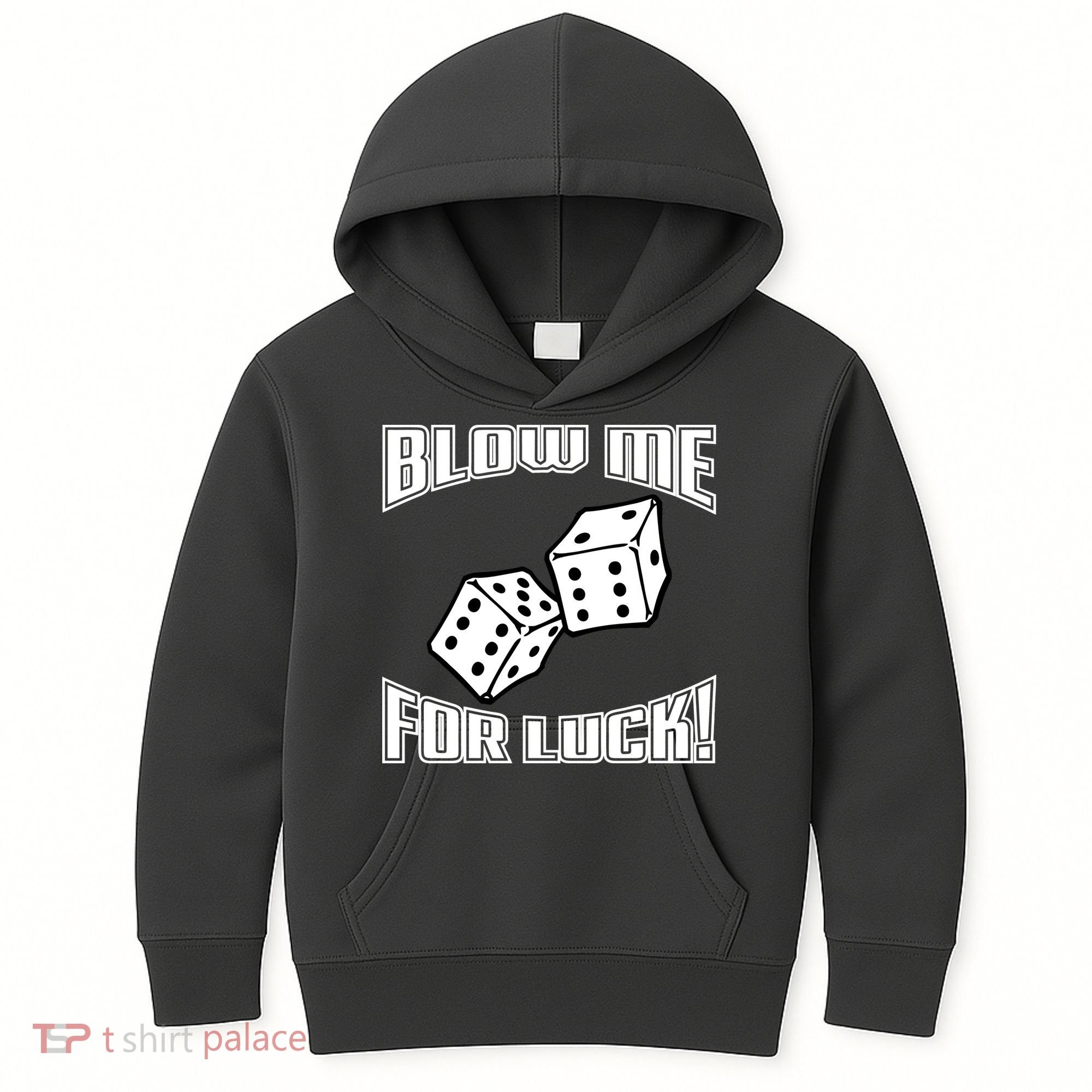Blow Me For Luck Kids Hoodie