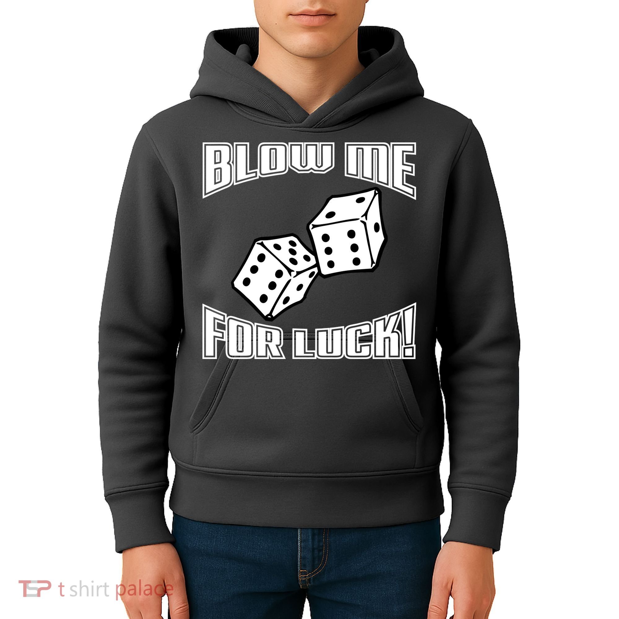 Blow Me For Luck Kids Hoodie