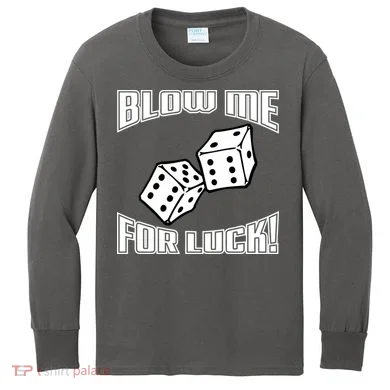 Blow Me For Luck Kids Long Sleeve Shirt