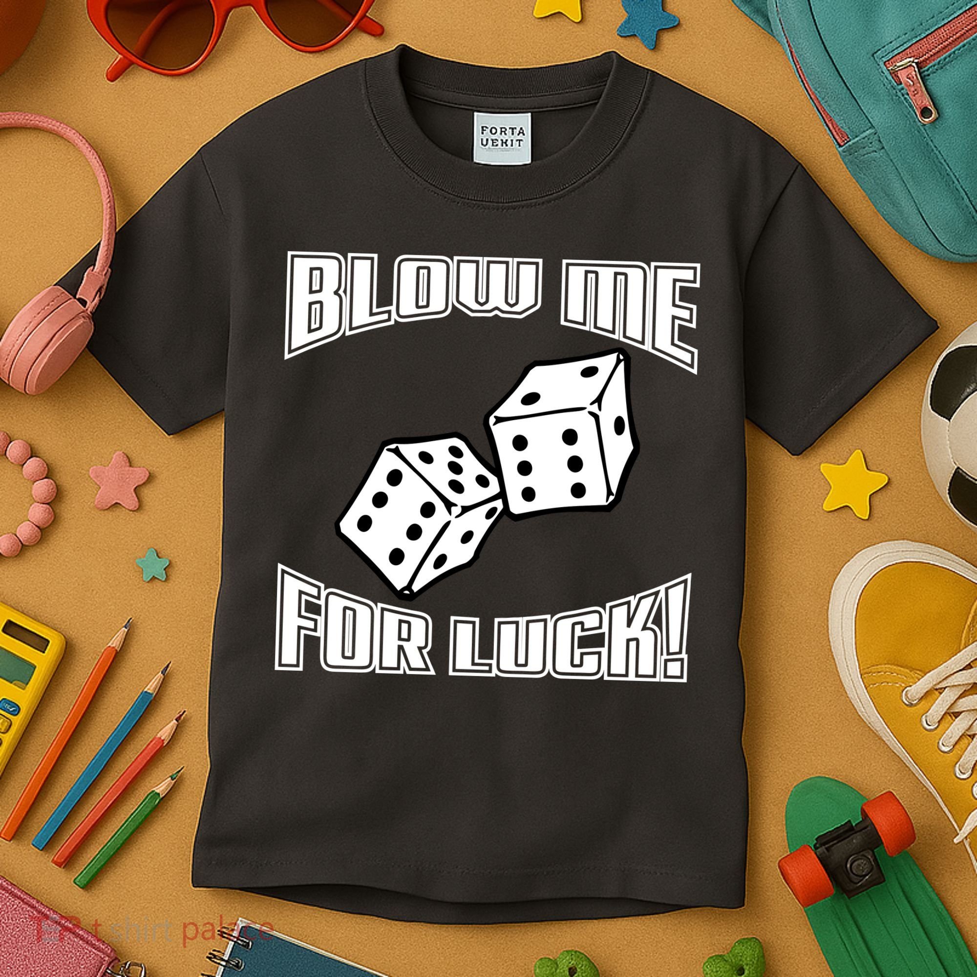 Blow Me For Luck Kids T-Shirt