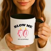 Blow Me It's My 40th Birthday Coffee Mug thumb 3