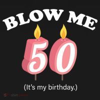Blow Me It's My 50th Birthday Apron thumb 3