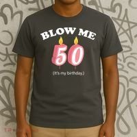 Blow Me It's My 50th Birthday T-Shirt thumb 3