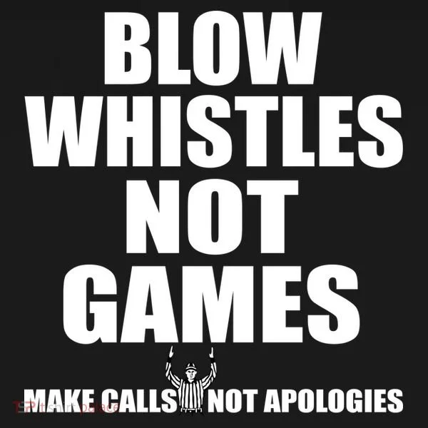 Blow Whistles Not Games Doggie Tank