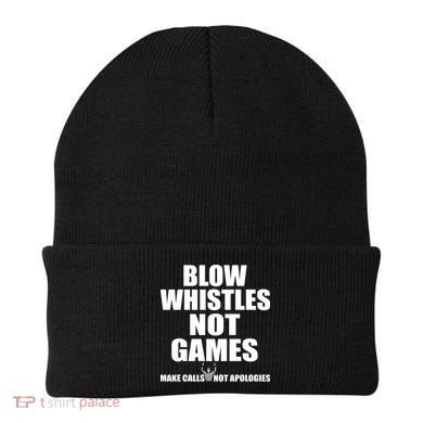 Blow Whistles Not Games Beanie