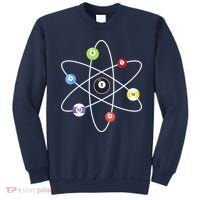 Billiard Lover Pool Player Game Sports Gift Cue Ball Atoms Sweatshirt thumb 0