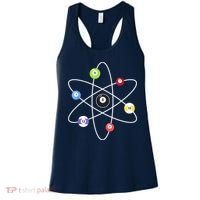 Billiard Lover Pool Player Game Sports Gift Cue Ball Atoms Women's Tank Top thumb 0