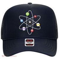 Billiard Lover Pool Player Game Sports Gift Cue Ball Atoms Hat thumb 0