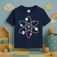Billiard Lover Pool Player Game Sports Gift Cue Ball Atoms Toddler T-Shirt thumb 3