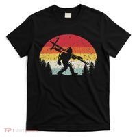 Bigfoot Lineman Power Electrician Funny Sasquatch Lineworker T-Shirt thumb 0