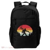 Bigfoot Lineman Power Electrician Funny Sasquatch Lineworker Backpack thumb 0