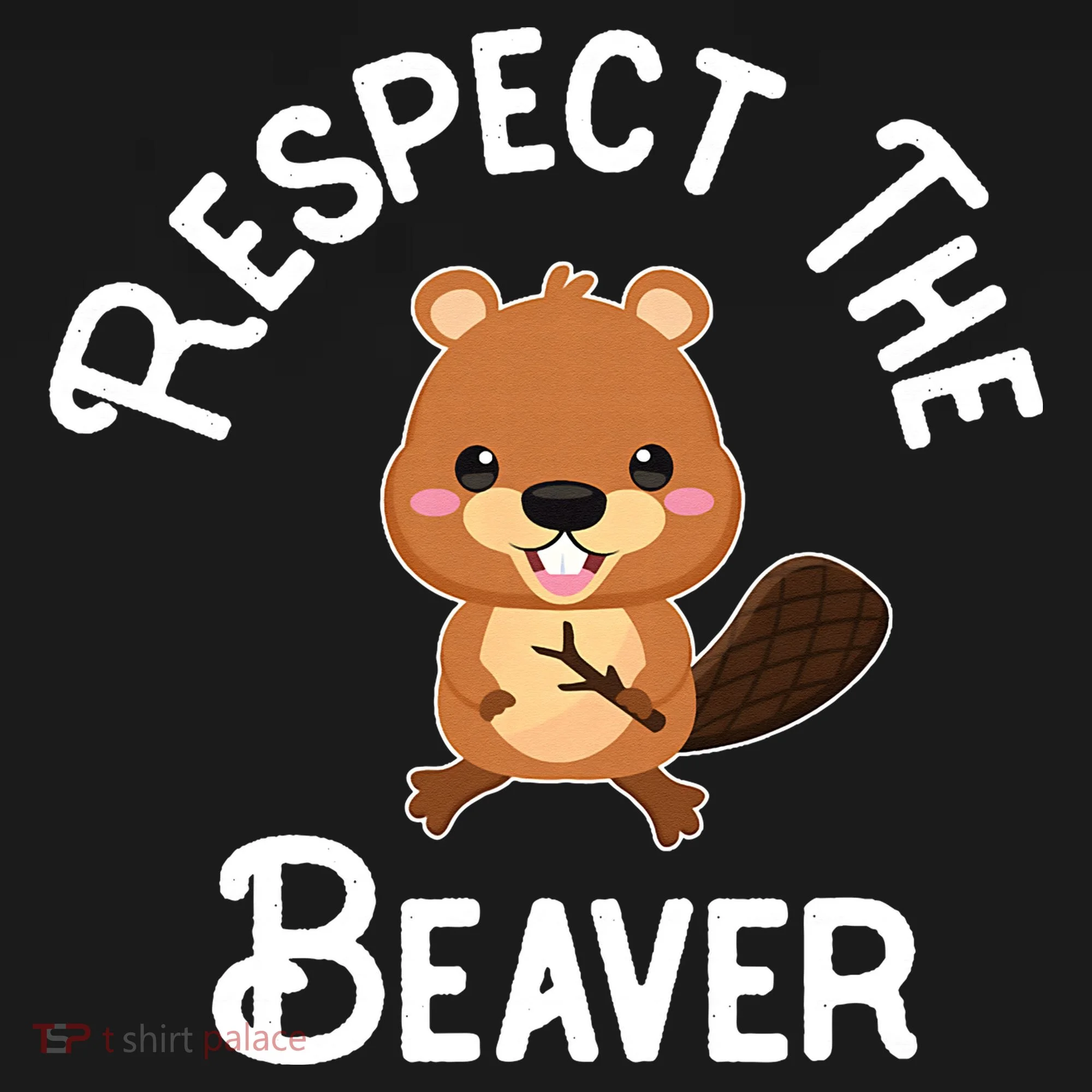 Beaver Lover Respect The Beaver Women's T-Shirt