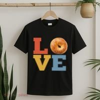 Bagel Love Retro Vibes Bagel Lovers Favorite Weekend Brunch T-Shirt thumb 2