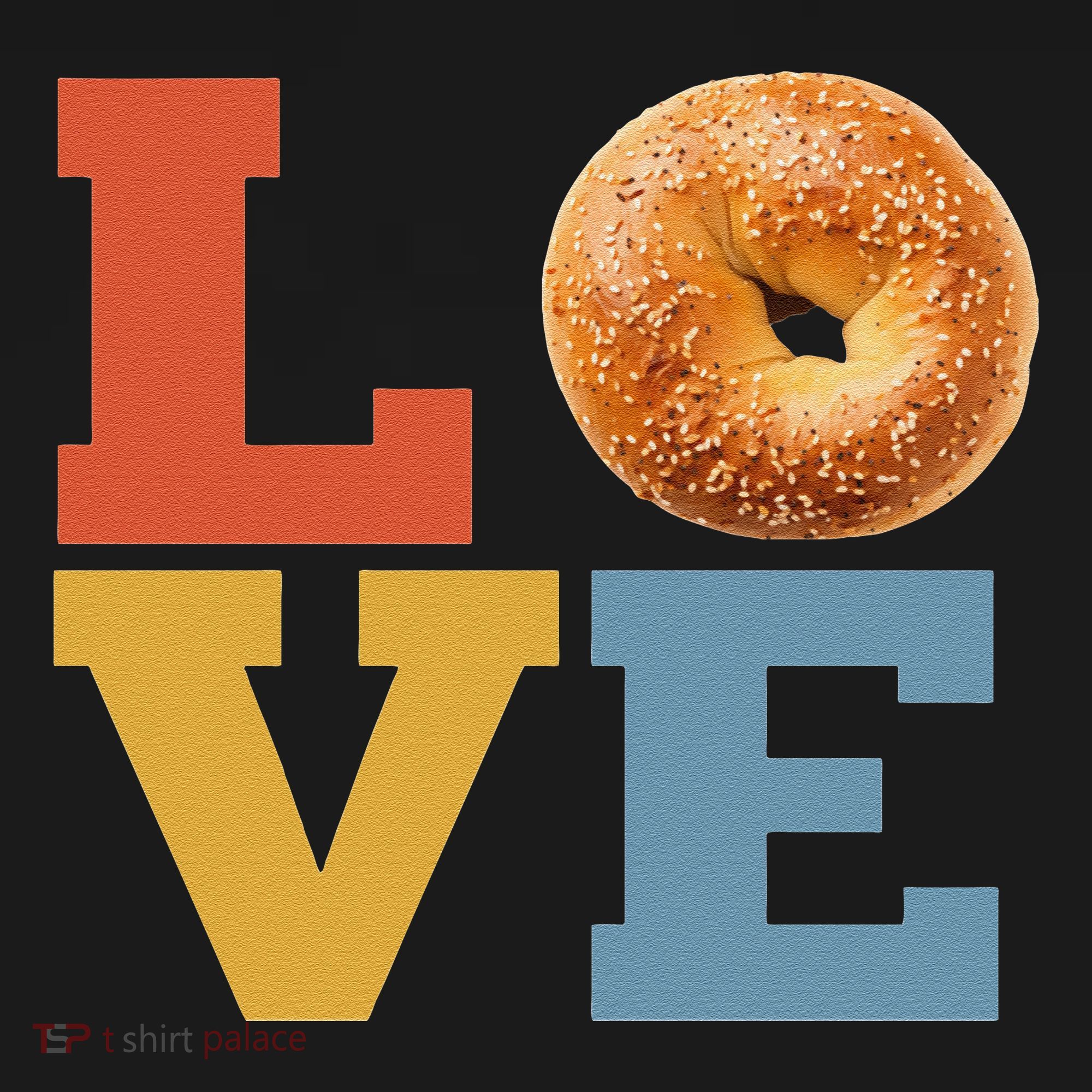 Bagel Love Retro Vibes Bagel Lovers Favorite Weekend Brunch T-Shirt