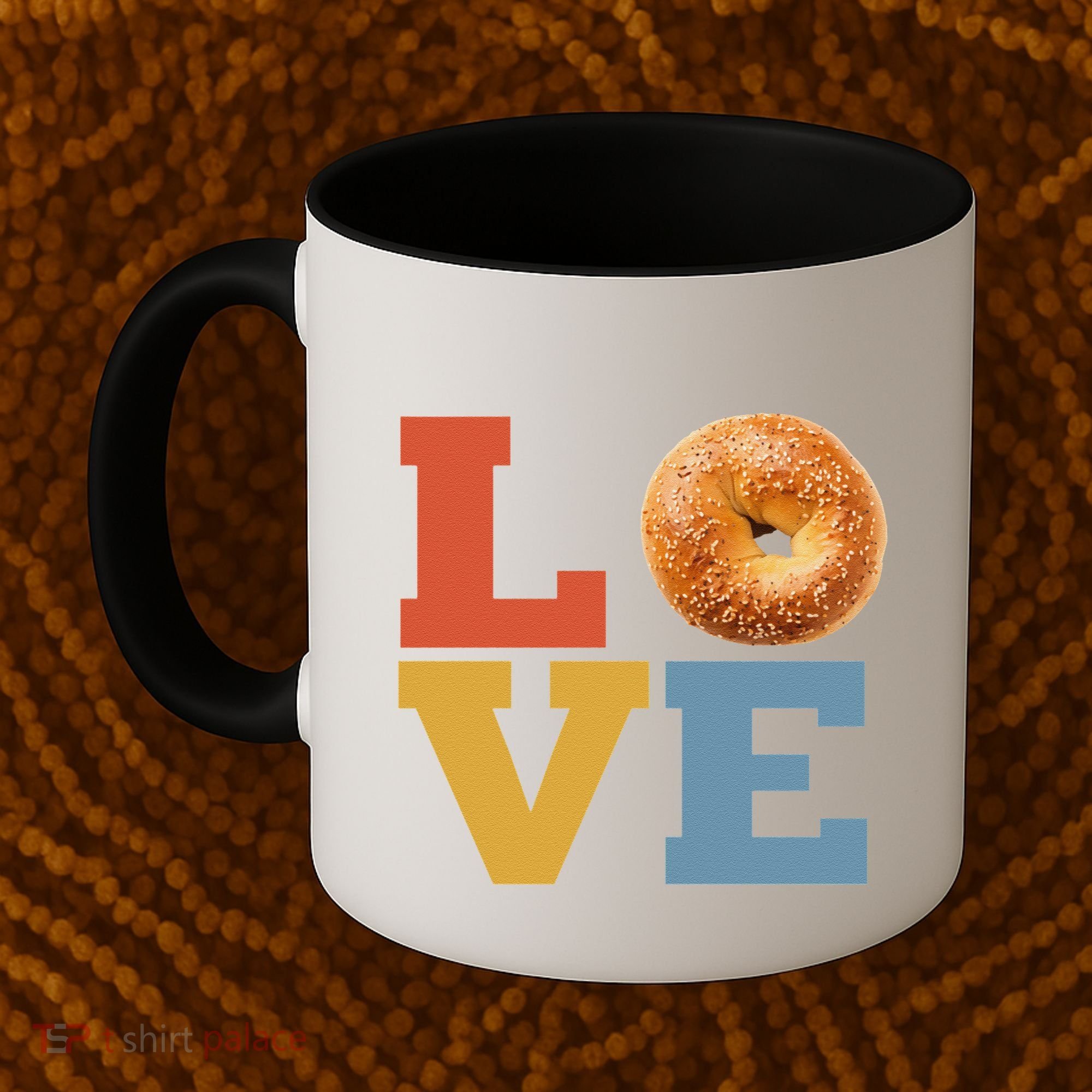 Bagel Love Retro Vibes Bagel Lovers Favorite Weekend Brunch Coffee Mug