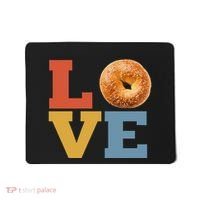 Bagel Love Retro Vibes Bagel Lovers Favorite Weekend Brunch Mousepad thumb 0