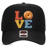 Bagel Love Retro Vibes Bagel Lovers Favorite Weekend Brunch Hat thumb 0