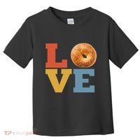 Bagel Love Retro Vibes Bagel Lovers Favorite Weekend Brunch Toddler T-Shirt thumb 0