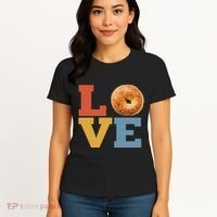 Bagel Love Retro Vibes Bagel Lovers Favorite Weekend Brunch Women's T-Shirt thumb 4