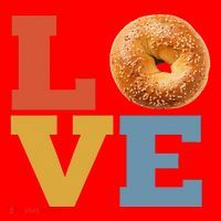 Bagel Love Retro Vibes Bagel Lovers Favorite Weekend Brunch Santa Hat thumb 1
