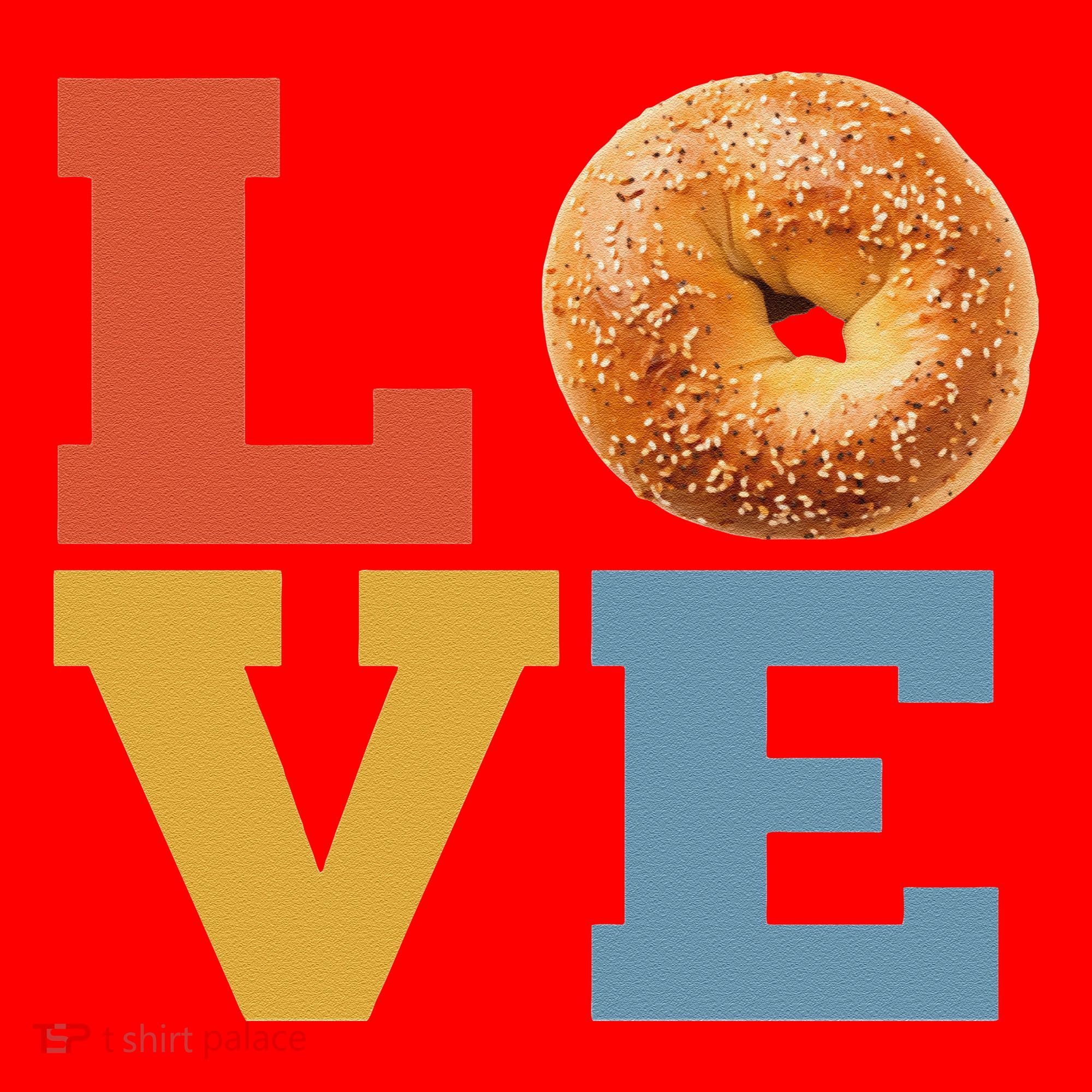 Bagel Love Retro Vibes Bagel Lovers Favorite Weekend Brunch Santa Hat