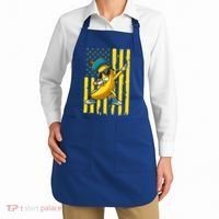 Banana Lover Retro American Flag Dabbing Apron thumb 2