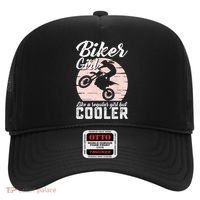 Biker Like Regular But Cooler Funny Motorcycle Gift Hat thumb 0