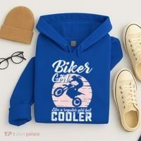 Biker Like Regular But Cooler Funny Motorcycle Gift Hoodie thumb 4