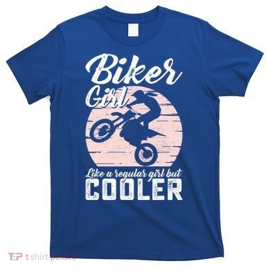 Biker Like Regular But Cooler Funny Motorcycle Gift T-Shirt