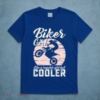 Biker Like Regular But Cooler Funny Motorcycle Gift T-Shirt thumb 5